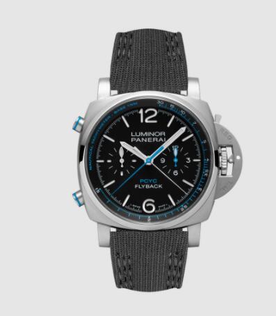 Panerai Luminor Yachts Challenge 44mm Replica Watch PAM00764 RECYCLED PET BLACK